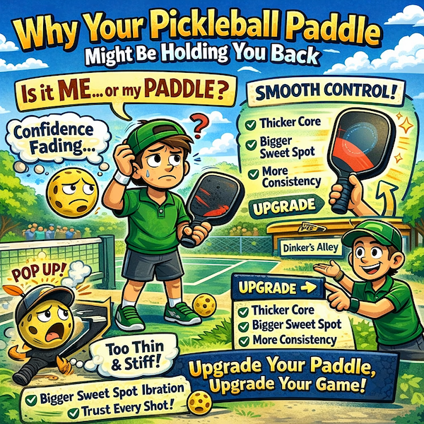 Why Your Pickleball Paddle Might Be Holding You Back