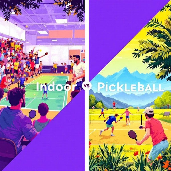 Indoor vs. Outdoor Pickleball