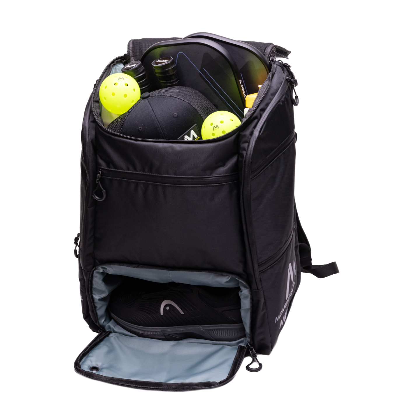 MW-PRO Bag / Travel Bag Black/Silver