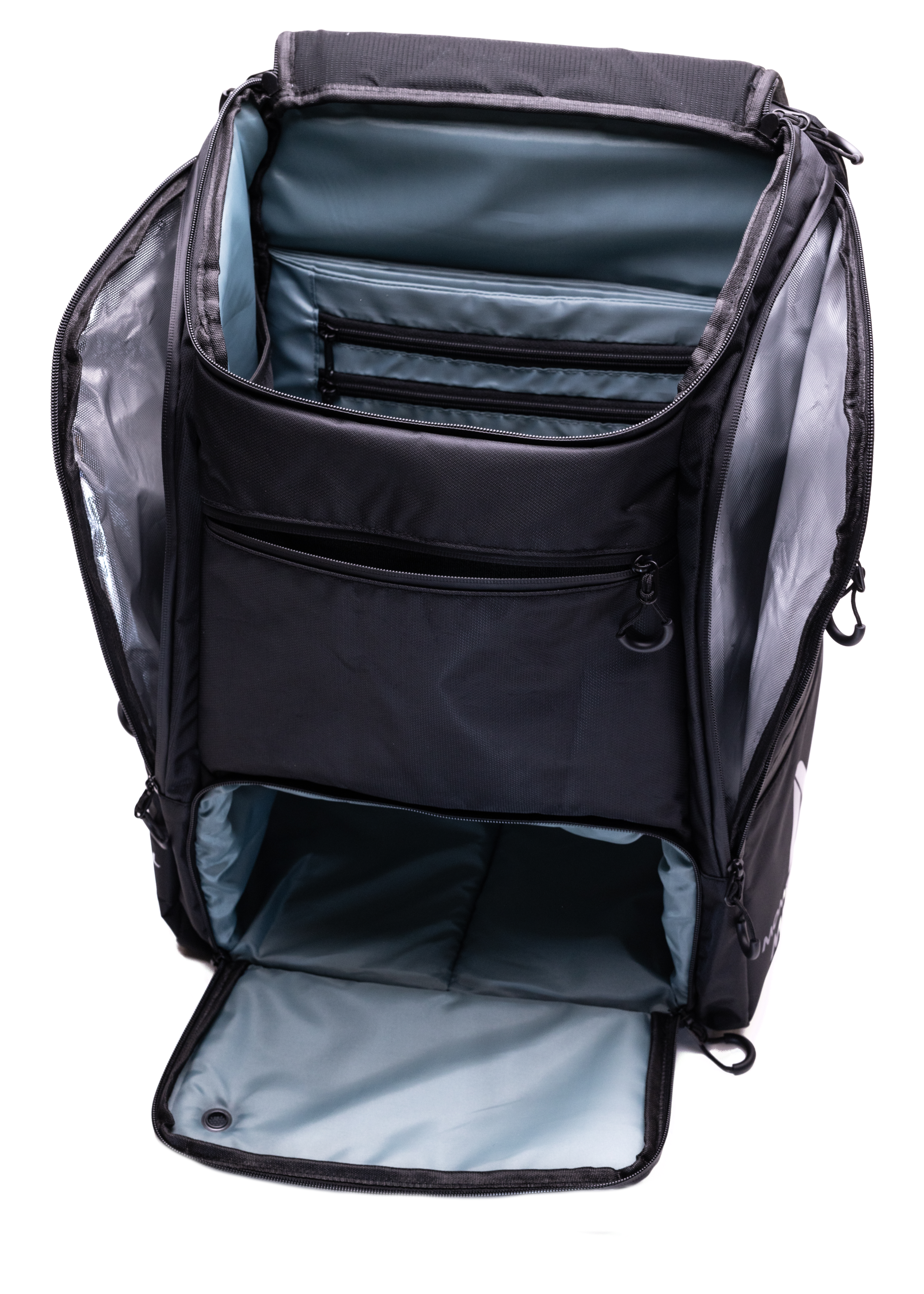 MW-PRO Bag / Travel Bag Black/Silver