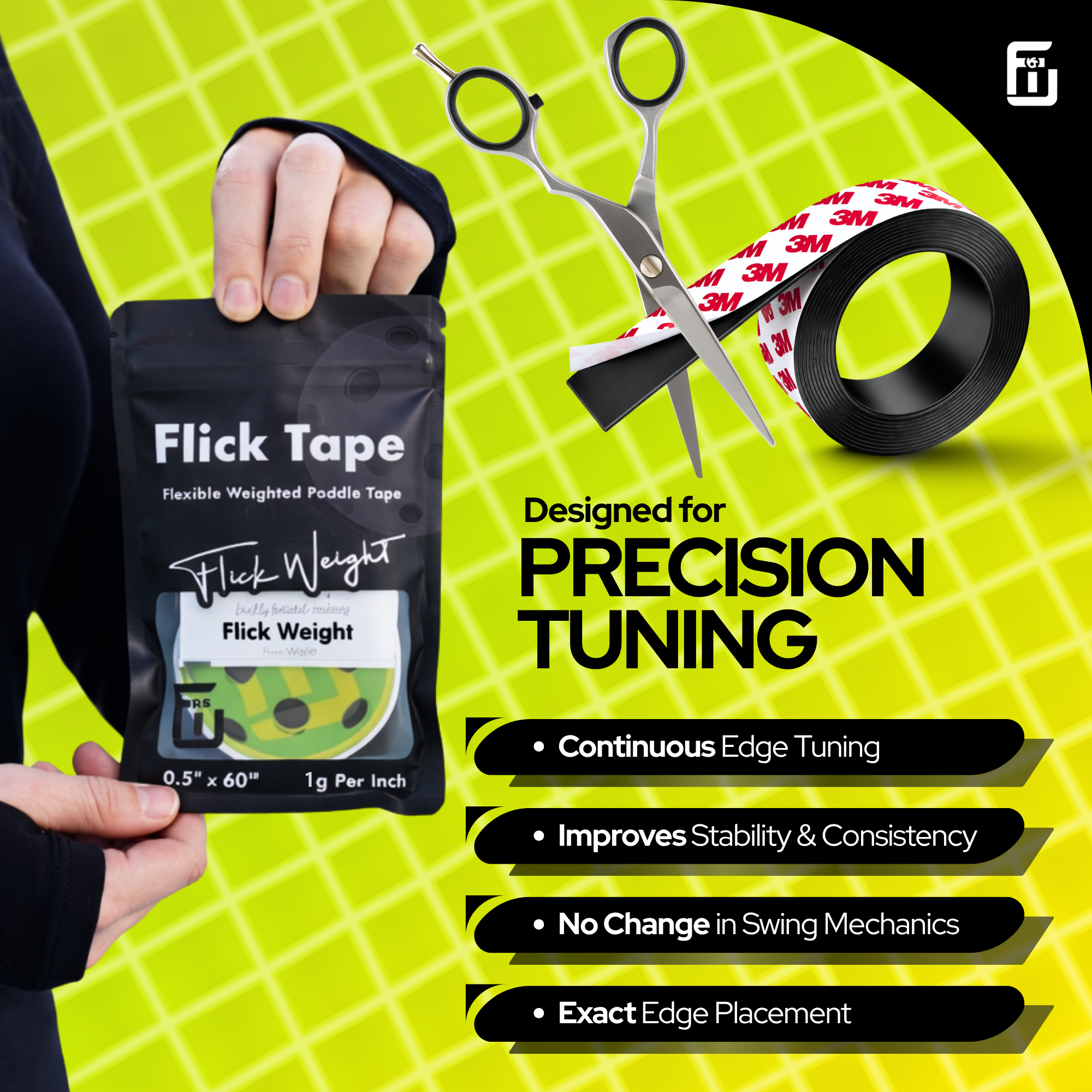 FlickTape - 1g per inch