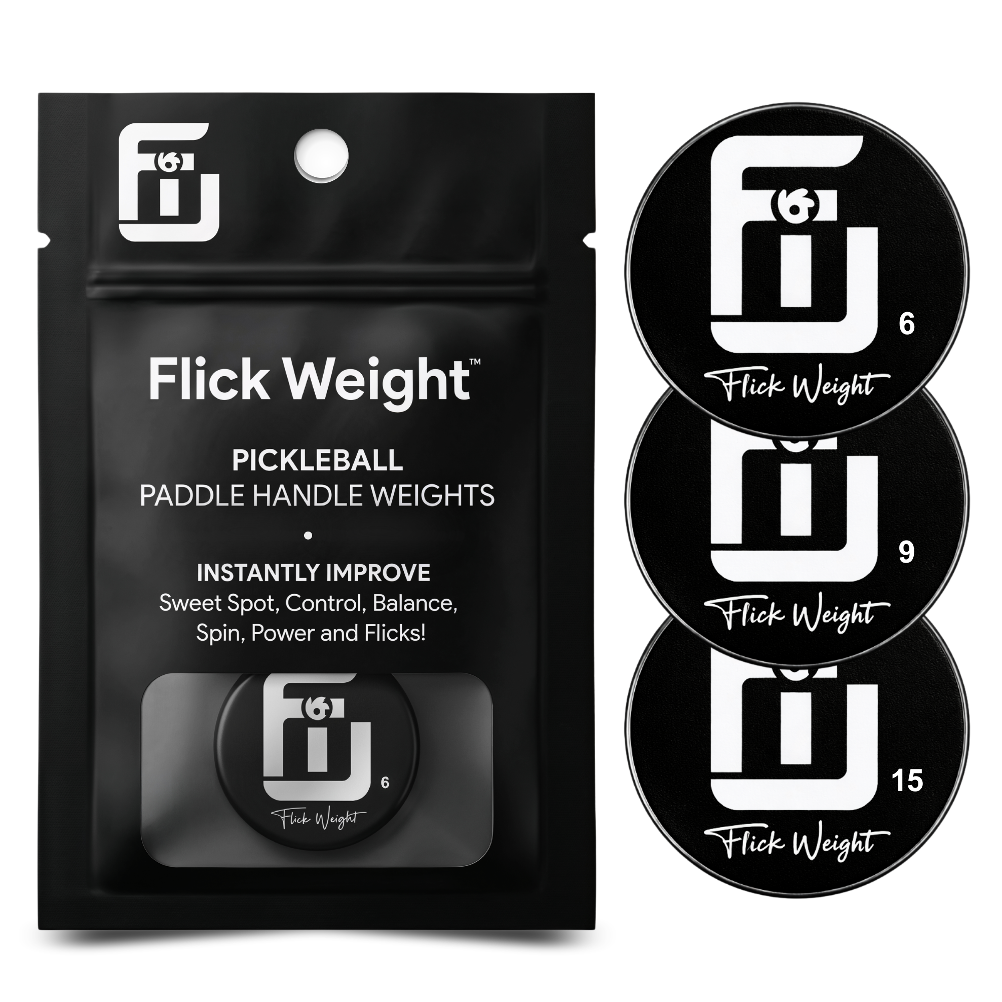 Tungsten "Light Pack" – 6g / 9g / 15g Tungsten Weights