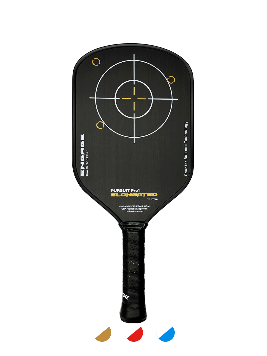 NEW GRAPHIC. Pursuit Pro1 Elongated 12.7 Power Series | Raw Carbon Fiber