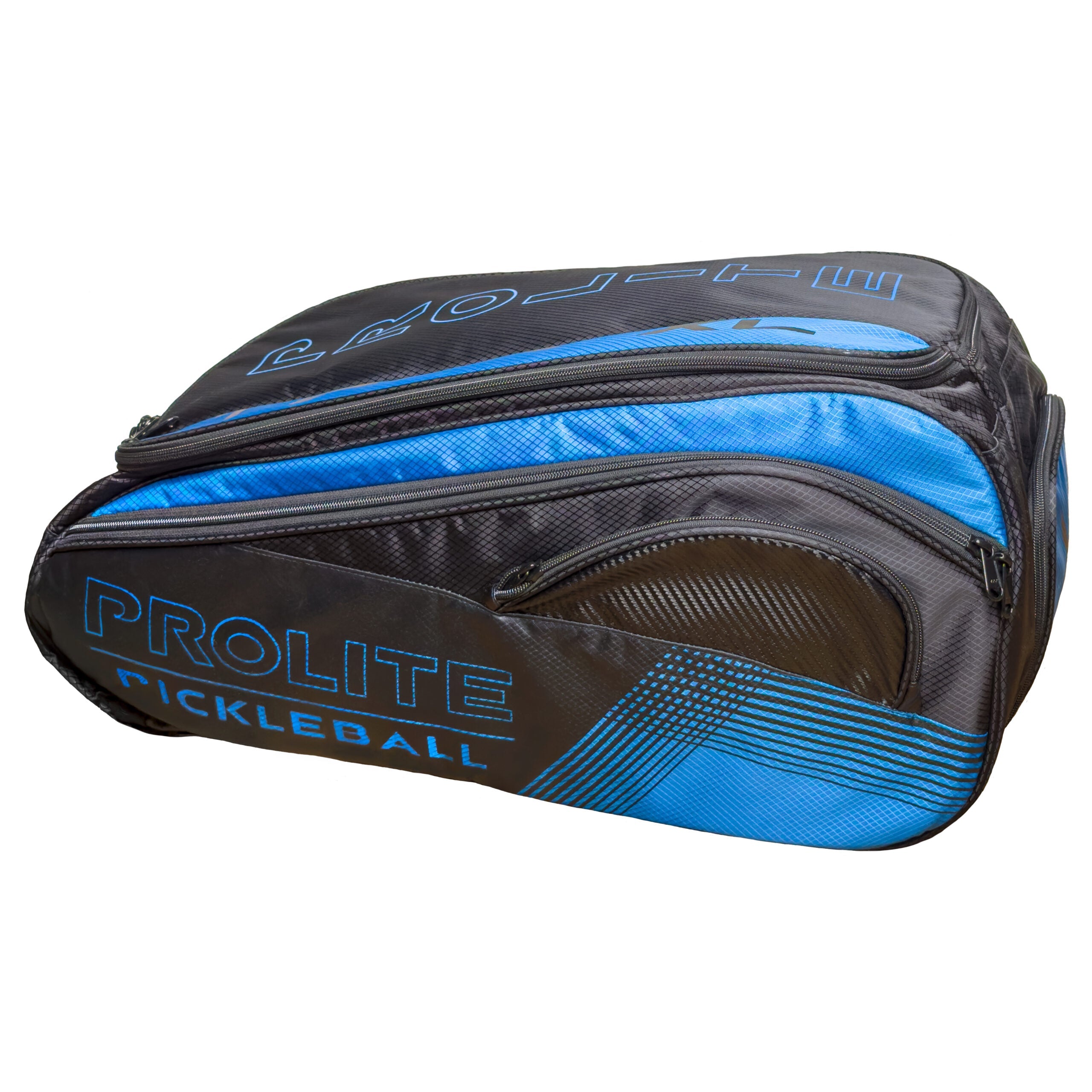 Black and blue Pro-Lite Pickleball bag.