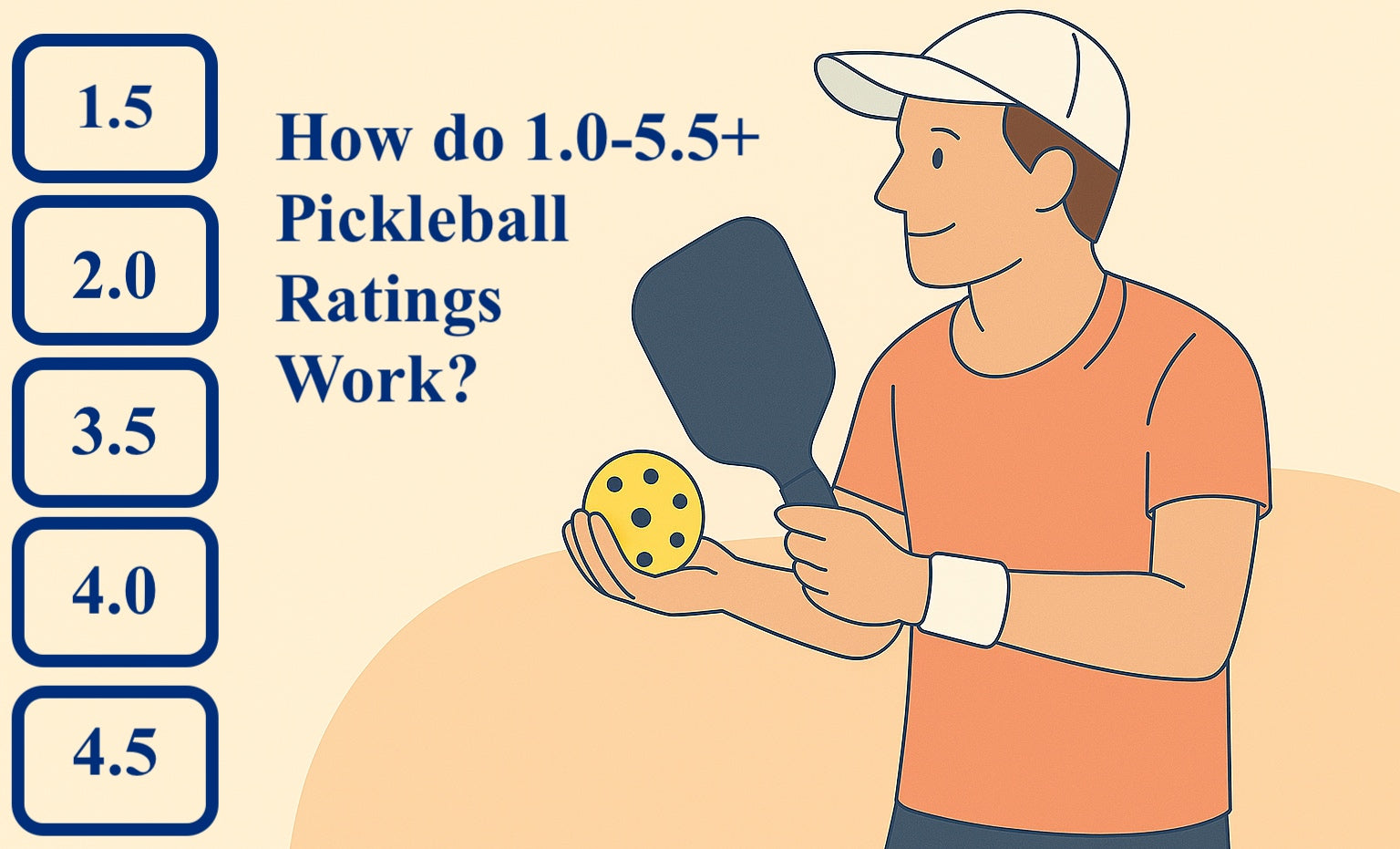 How to Pickleball ratings work