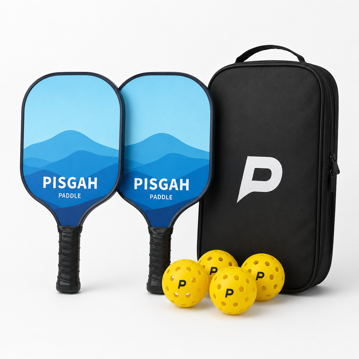 Trailblazer Grab & Go Bundle — 2 Paddles, 4 Balls + Bag
