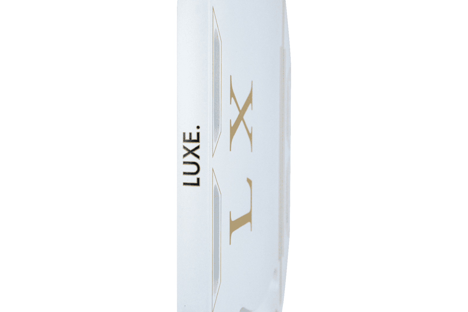 LUXE. LX product packaging.