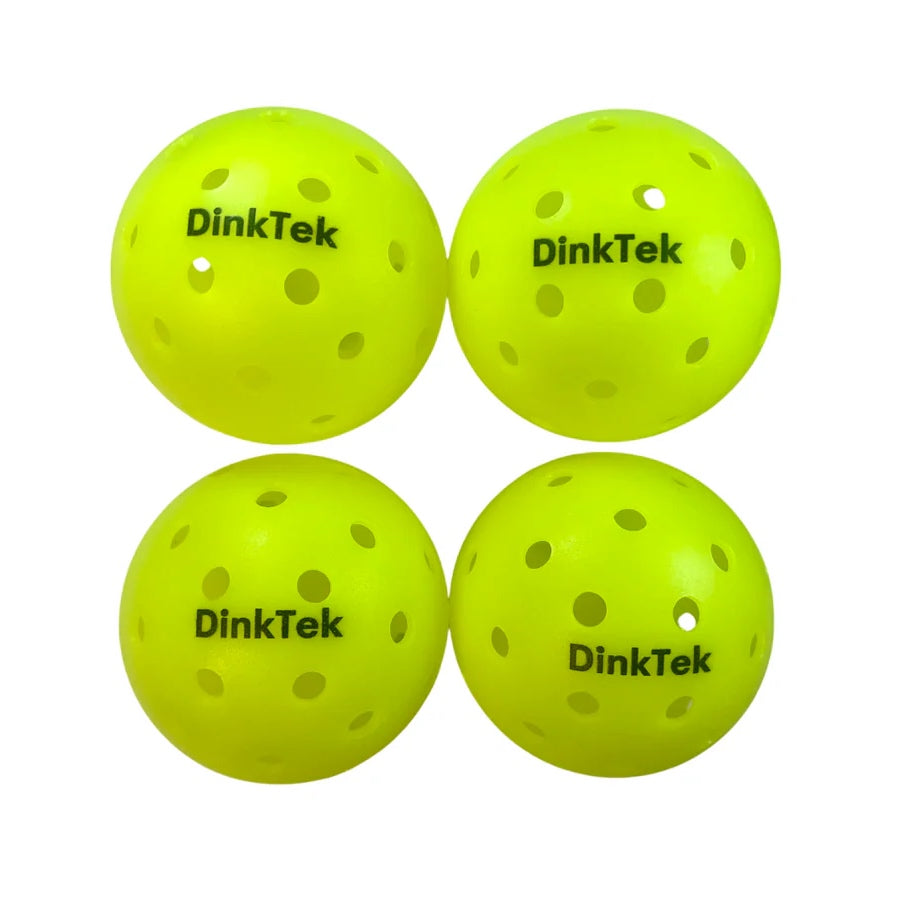 DinkMax Silver Strike Set (Rawhide Paddles + Balls)