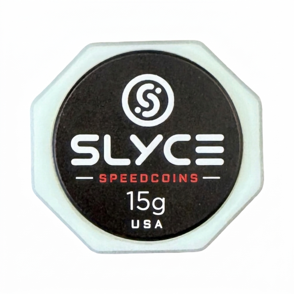 SLYCE SpeedCoins Black Edition - Pickleball Paddle Handle Weights