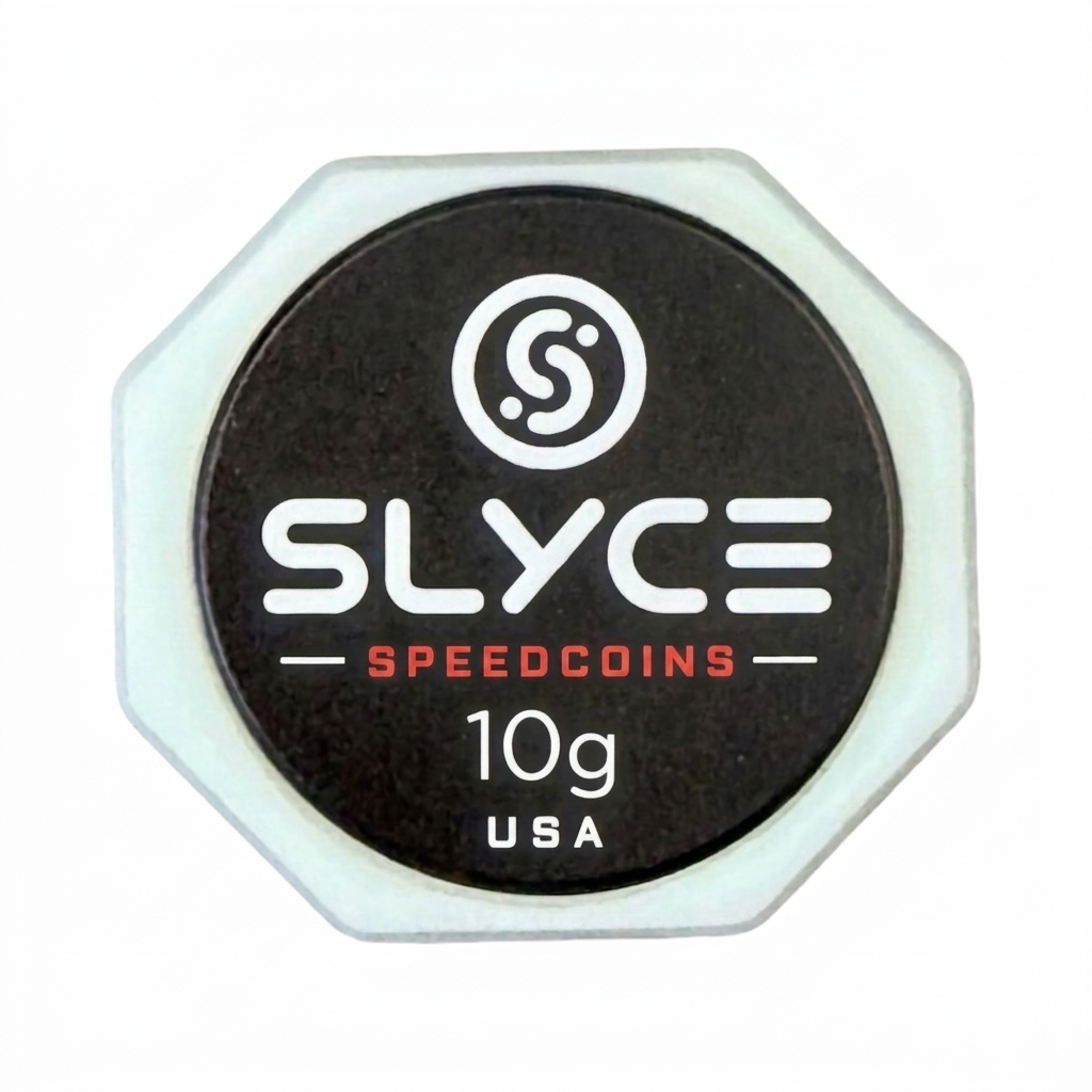 SLYCE SpeedCoins Black Edition - Pickleball Paddle Handle Weights