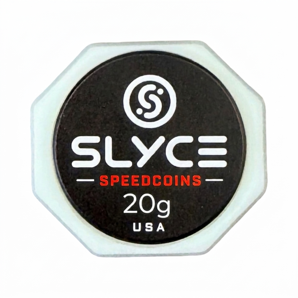 SLYCE SpeedCoins Black Edition - Pickleball Paddle Handle Weights