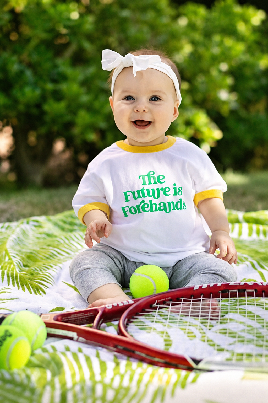 The Future is Forehands™ Baby & Kids Tee