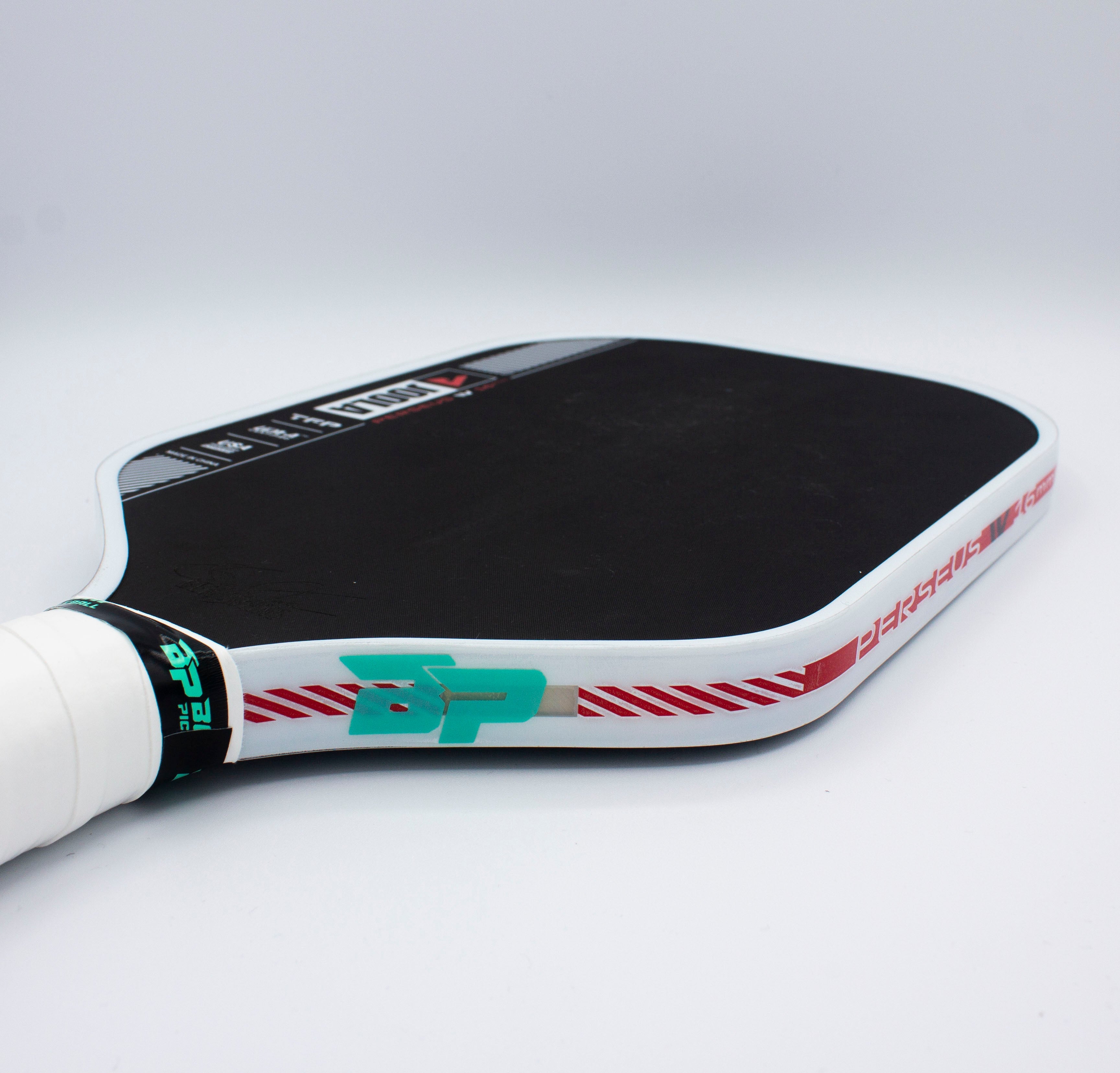 Black and white Diadem pickleball paddle.