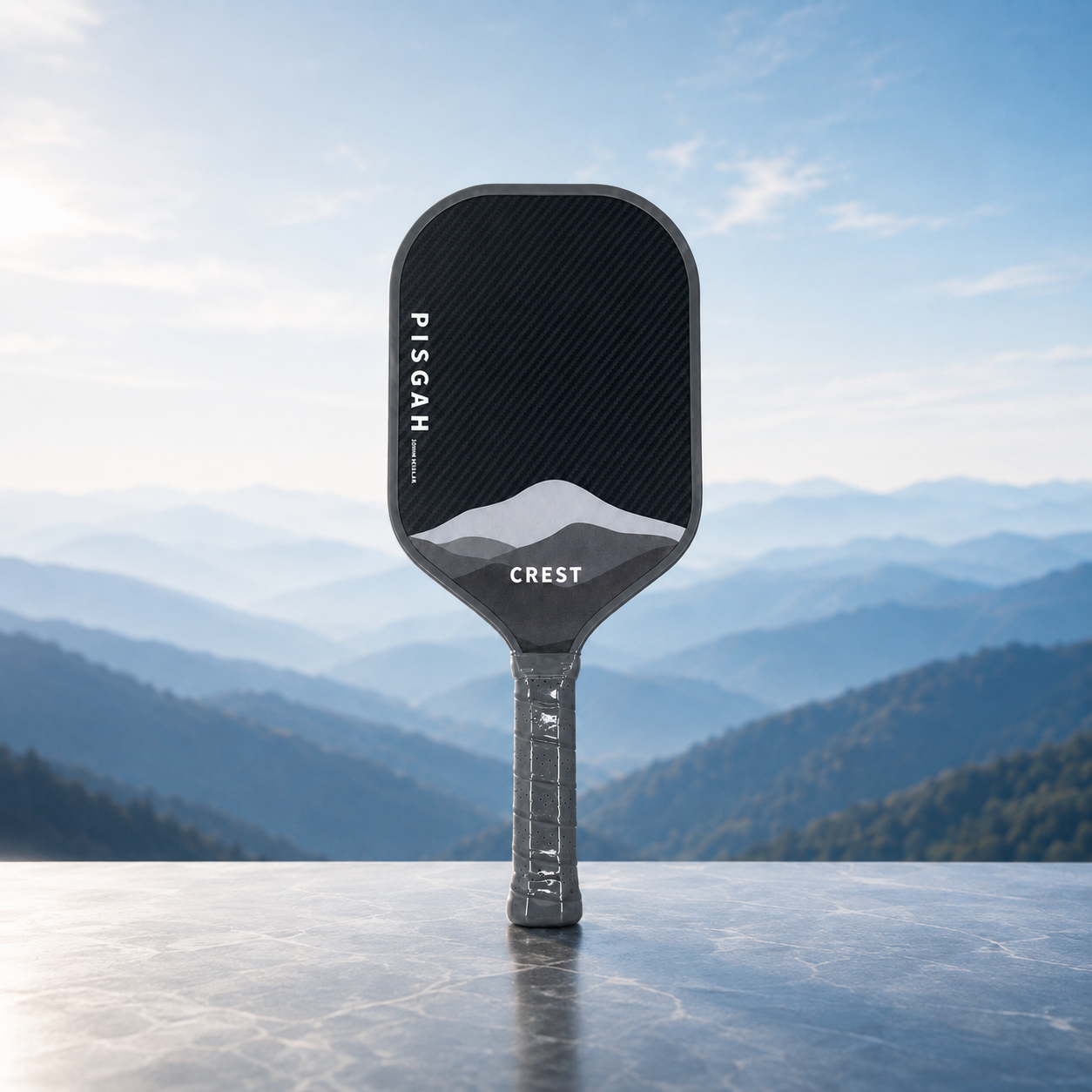 Pisgah Crest Pickleball Paddle — Kevlar Face, 16mm Core