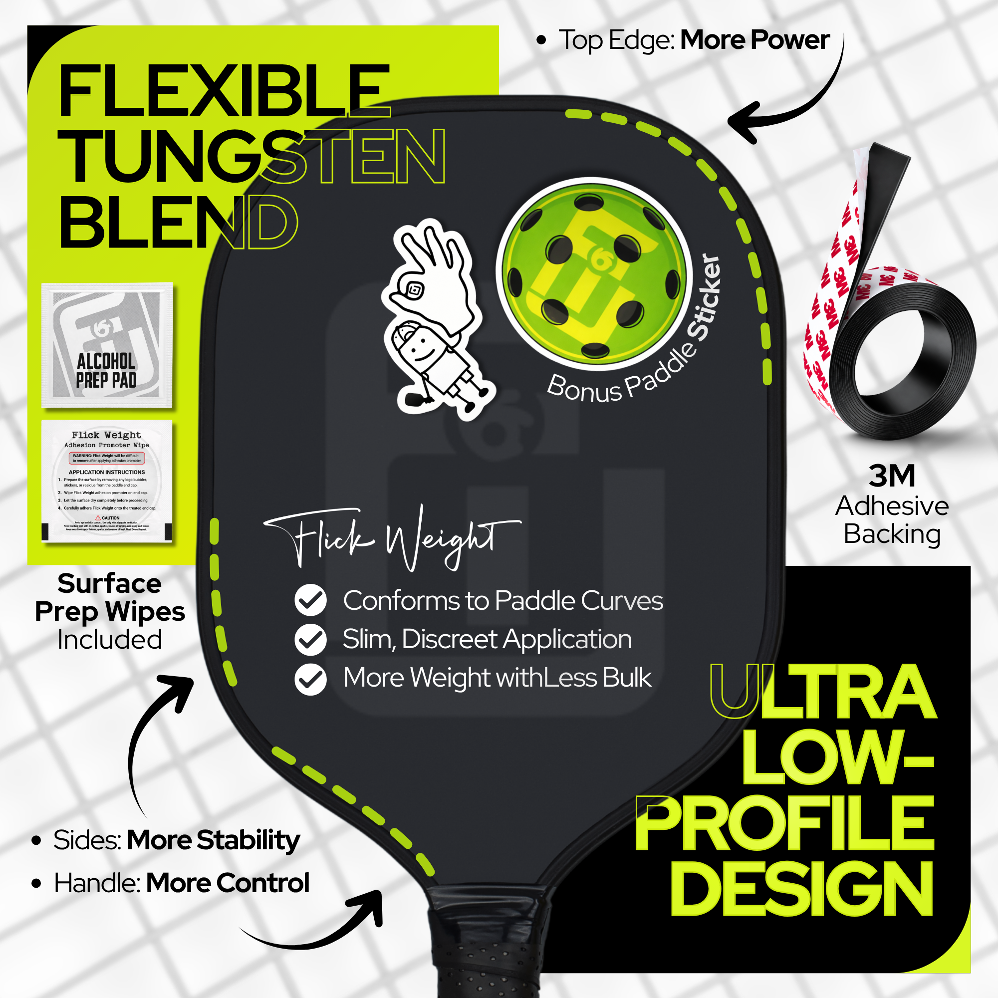FlickTape - 0.5g per inch
