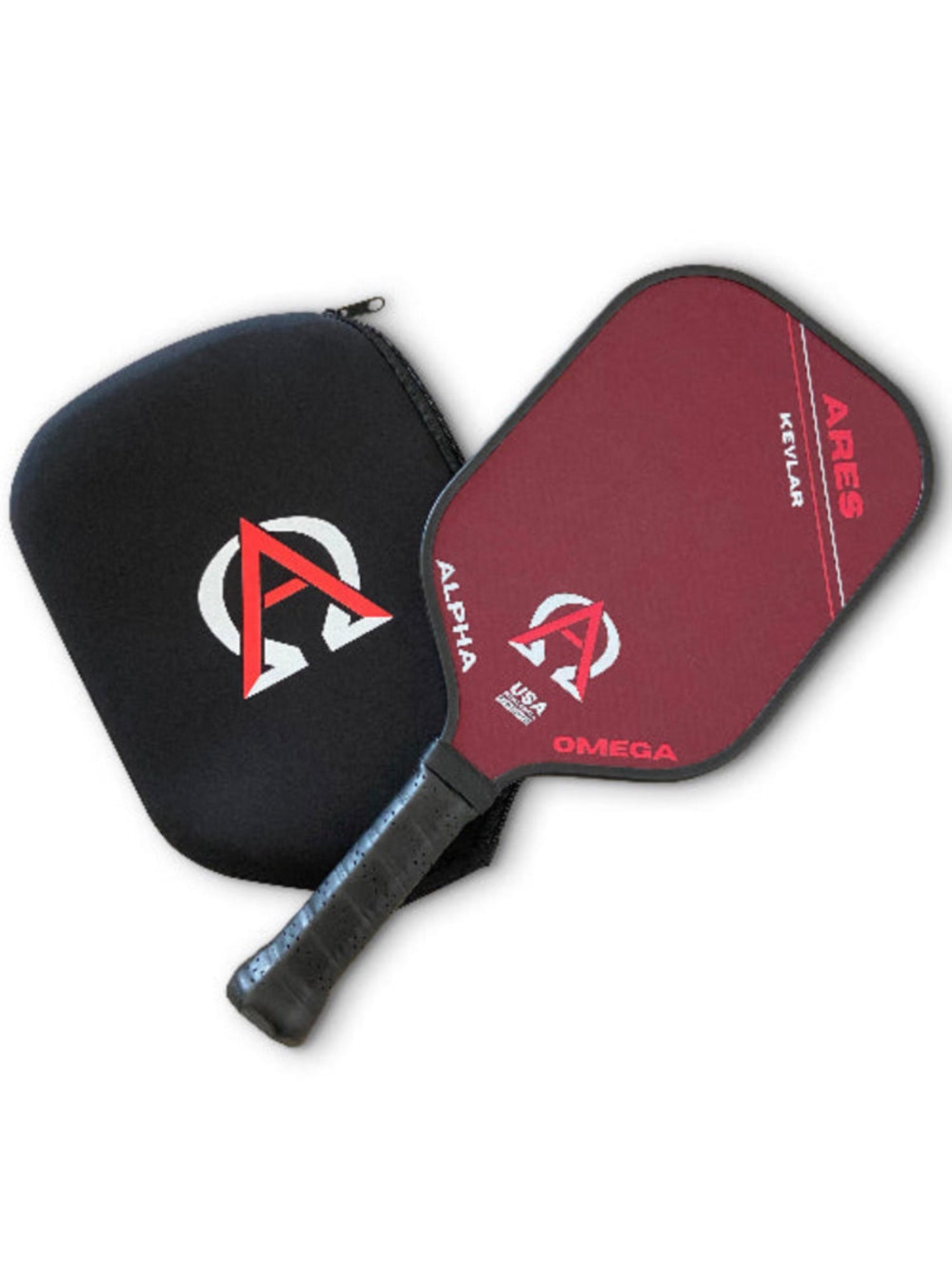Pickleball paddle and carrying case.