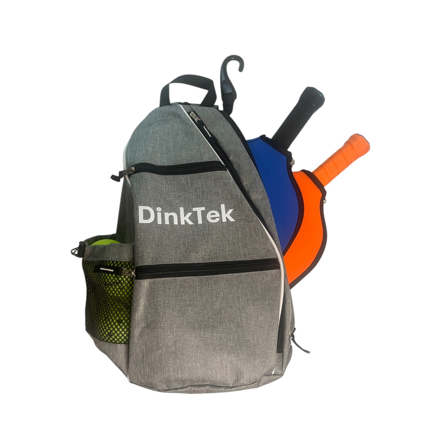 DinkPro Silver Strike Set (Electric Blue & Orange Smash Paddles + Balls)