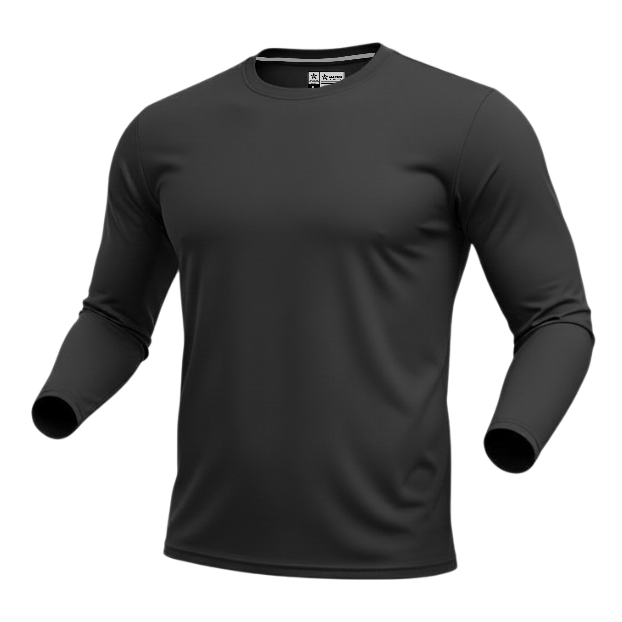 Master Athletics Men's Elite Performance Long Sleeve Crew - UPF 50+