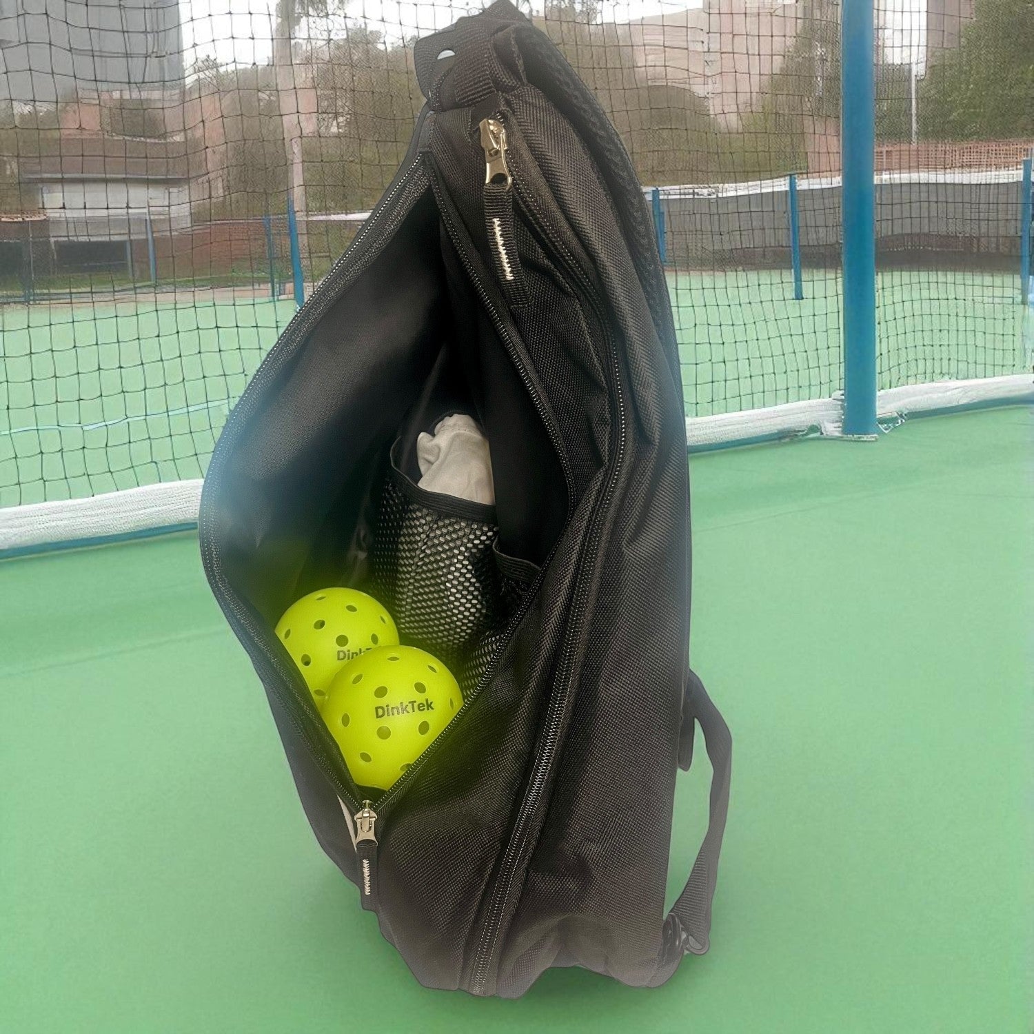 DinkMax Midnight Set (Rawhide Paddles + Balls)