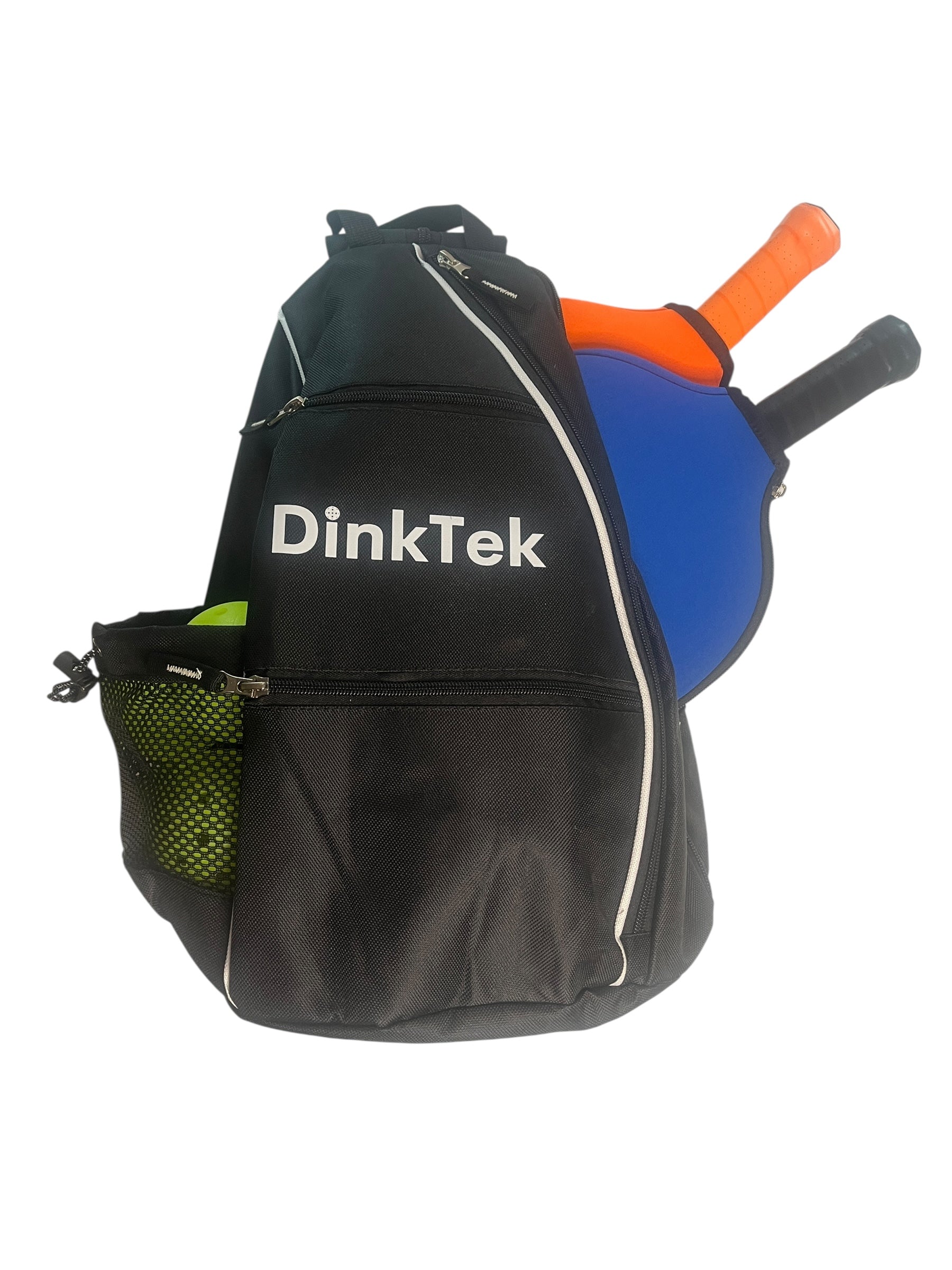 DinkPro Midnight Set (Electric Blue & Orange Smash Paddles + Balls)