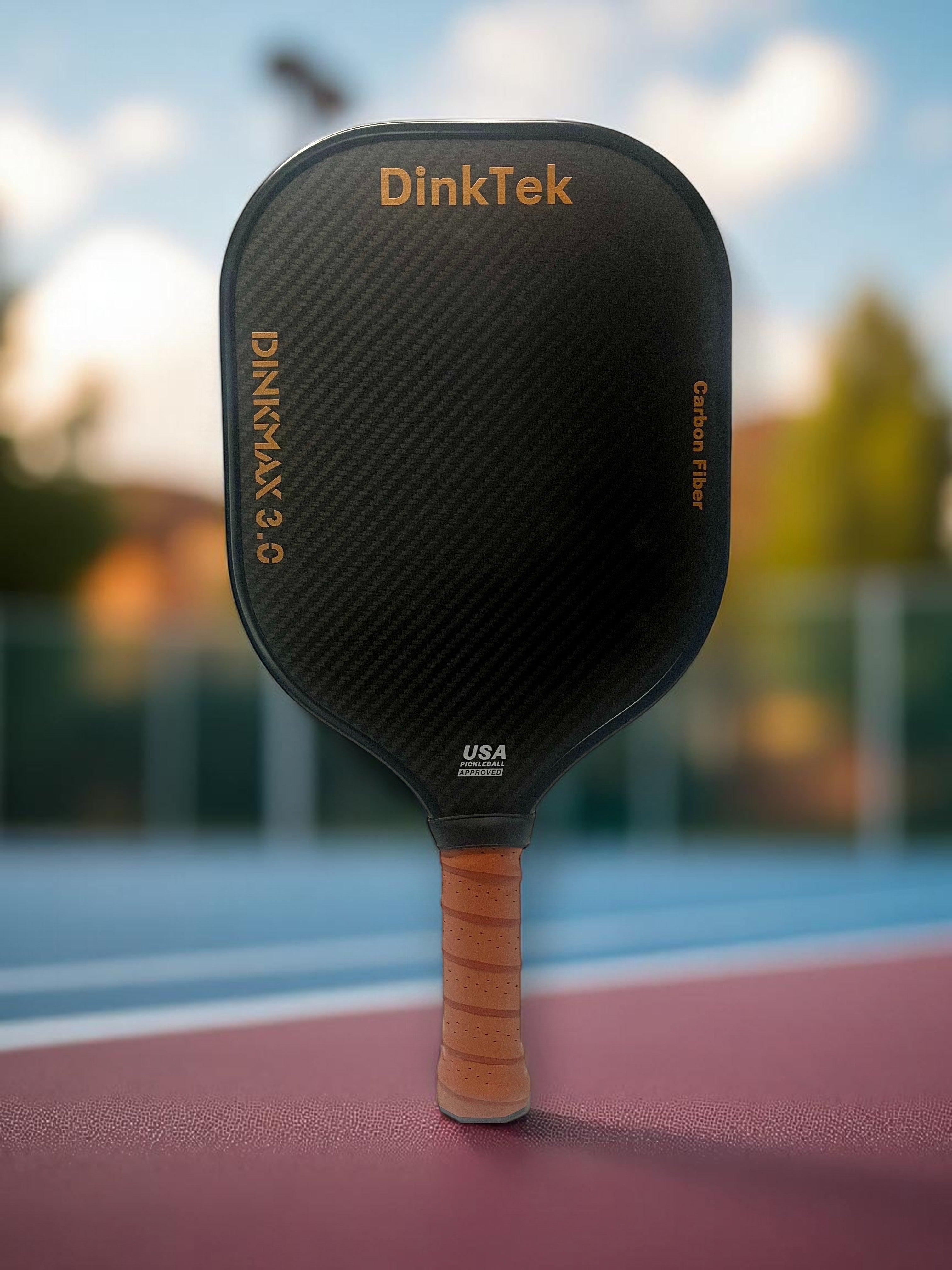 DinkMax Silver Strike Set (Rawhide Paddles + Balls)