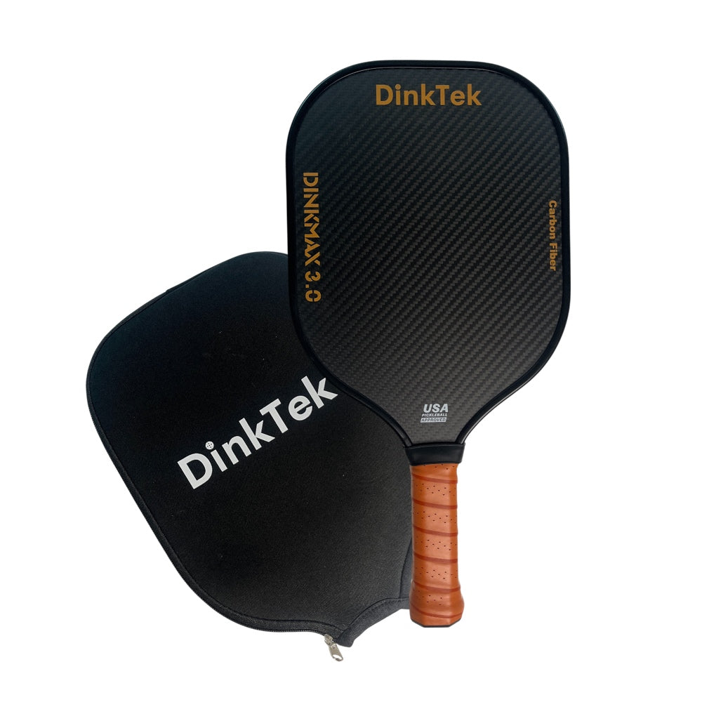 DinkMax Silver Strike Set (Rawhide Paddles + Balls)