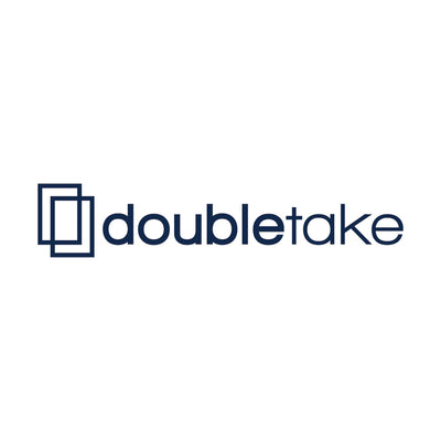 Doubletake logo on a white background