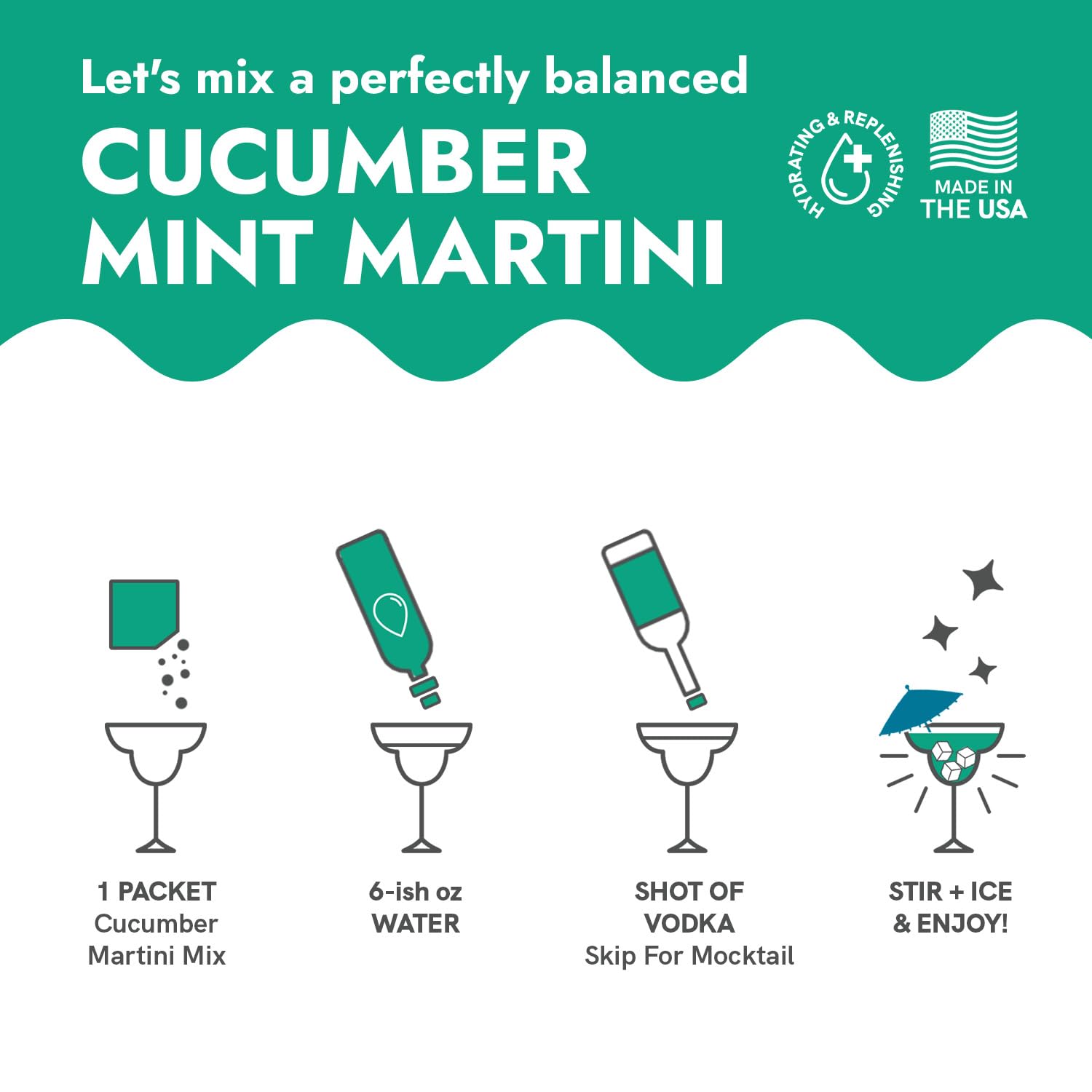 Cucumber Martini (12-Pack)
