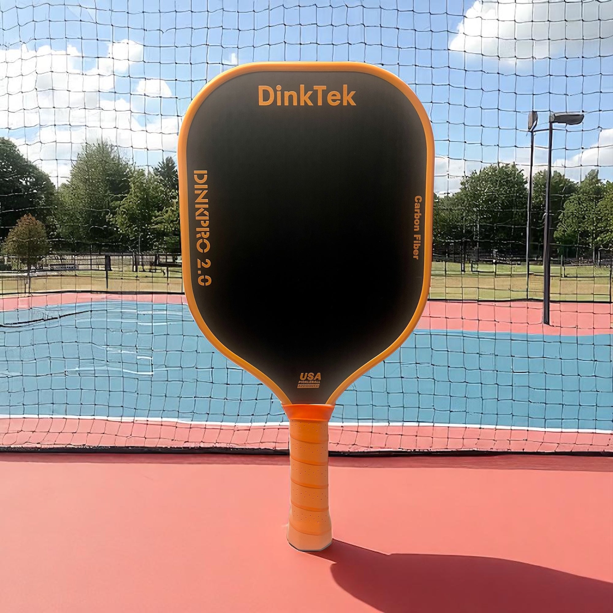 DinkPro Silver Strike Set (Orange Smash & Silver Strike Paddles + Balls)