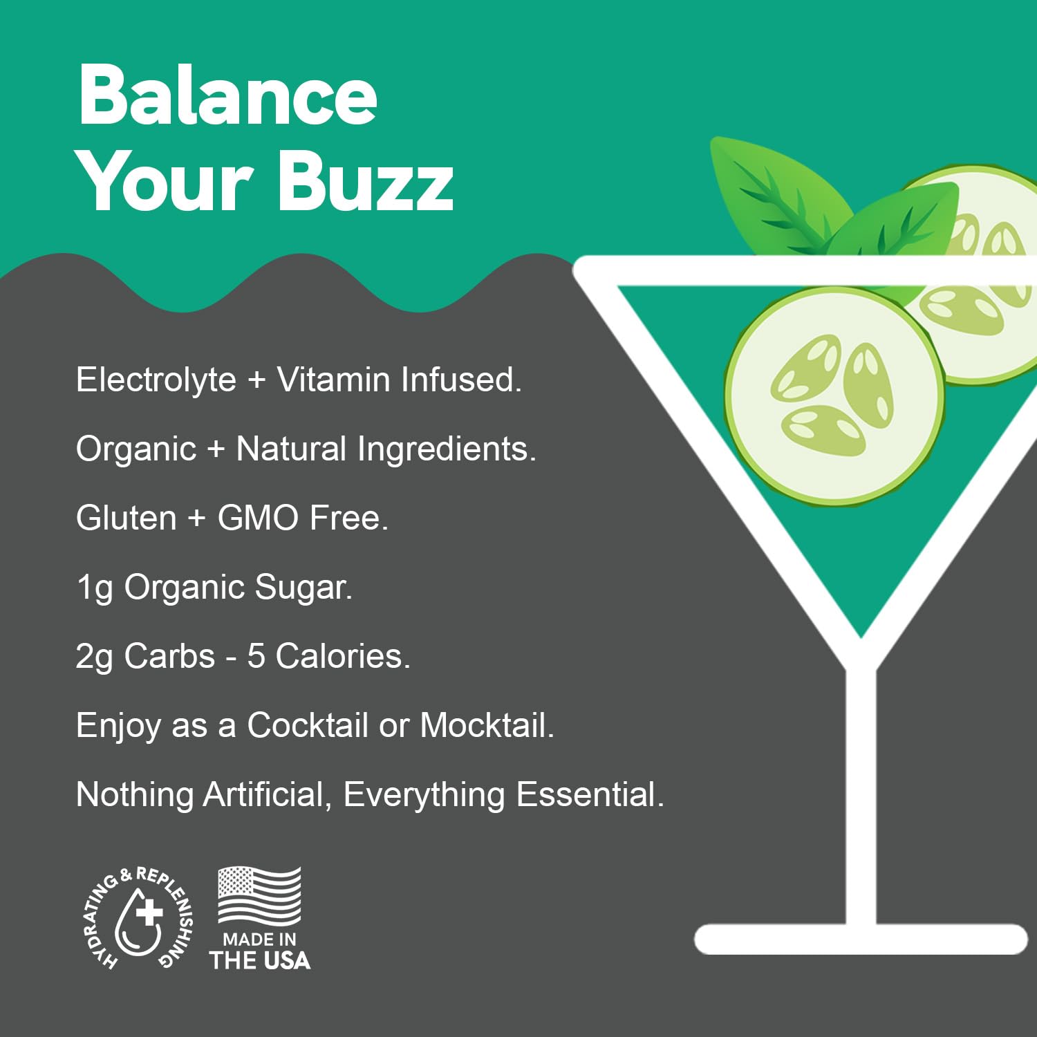 Cucumber Martini (12-Pack)